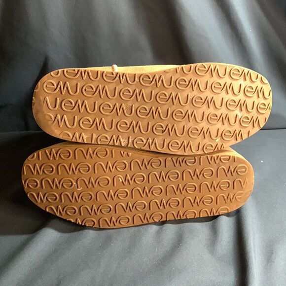 Emu Suede Light Tan Sheepskin Lined Boots preowned women’s size 8 - Picture 10 of 13